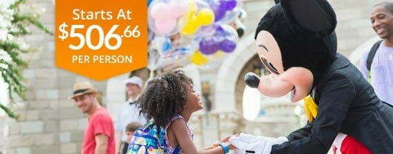 Four Day Walt Disney World Vacation Pack