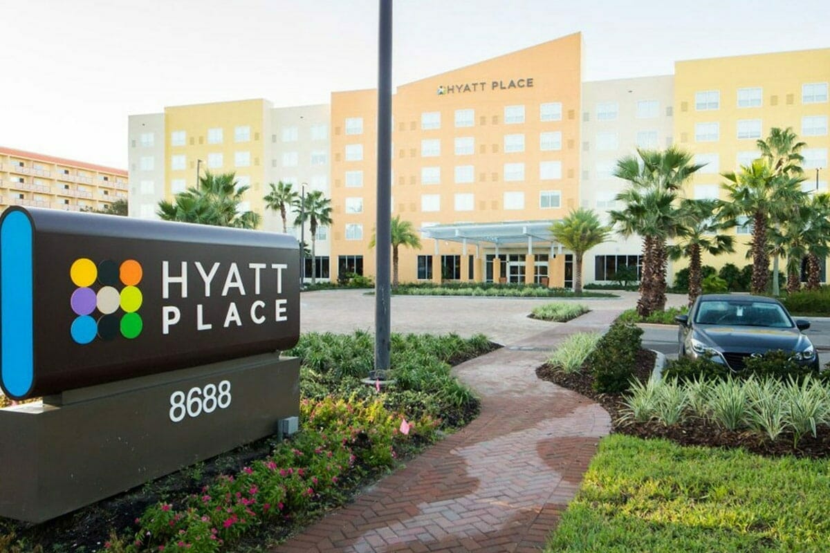 Hyatt Place Lake Buena Vista Orlando Hotel Front