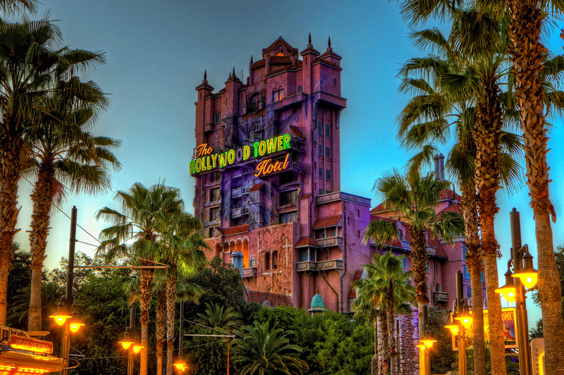 Hollywood Studios tower - Orlando Vacation