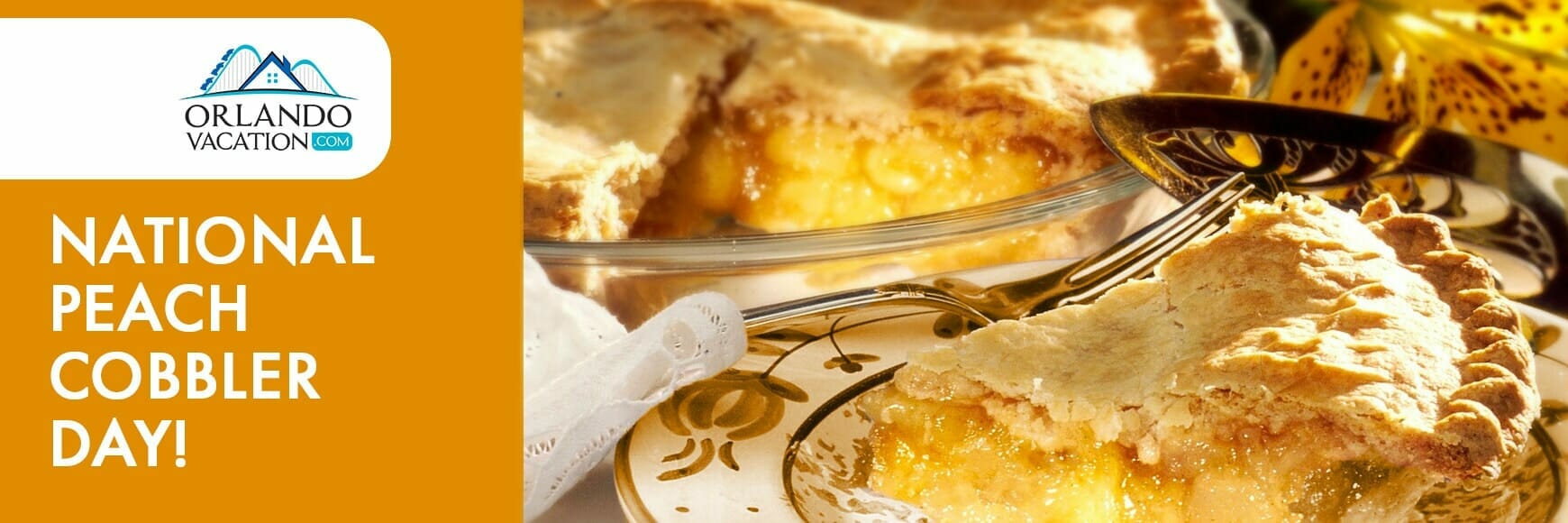 National Peach Cobbler Day